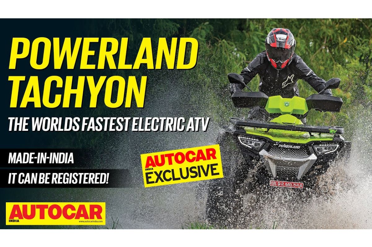 Powerland Tachyon electric ATV